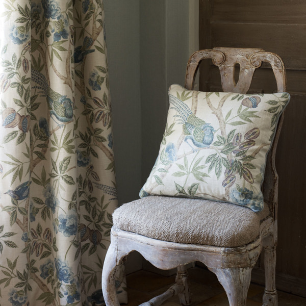 Abbeville Rose/Calico Fabric by Sanderson
